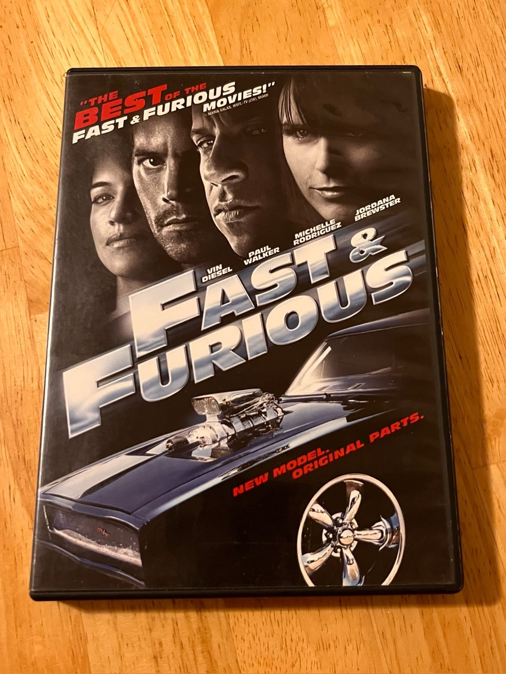 Fast & Furious (Black) DVD Movie